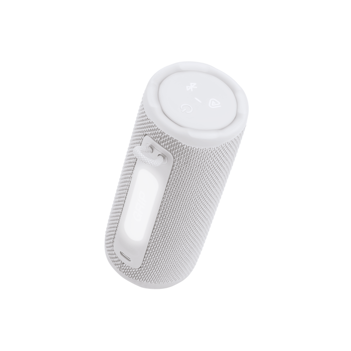 Parlante Portátil Bluetooth JBL Grip IP68 Blanco con Luz Ambiental