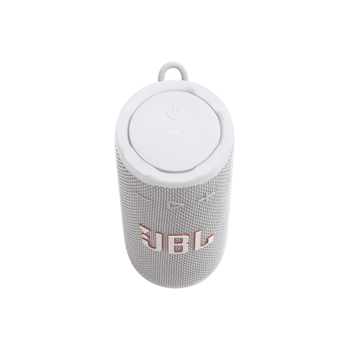 Parlante Portátil Bluetooth JBL Grip IP68 Blanco con Luz Ambiental