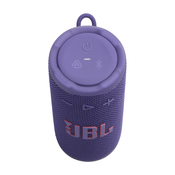 Parlante Portátil Bluetooth JBL Grip IP68 Purpura con Luz Ambiental
