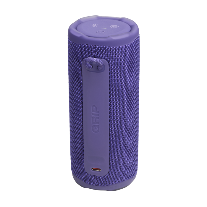 Parlante Portátil Bluetooth JBL Grip IP68 Purpura con Luz Ambiental