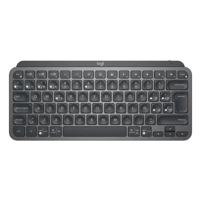 Teclado Inalámbrico Logitech MX Keys Mini Bluetooth Retroiluminado Español USB (920-010476)