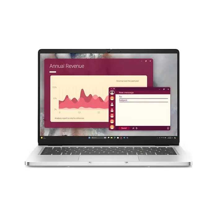 Notebook Dell Pro 14 Ultra 7 255U 32GB RAM 1TB SSD W11 Pro Silver