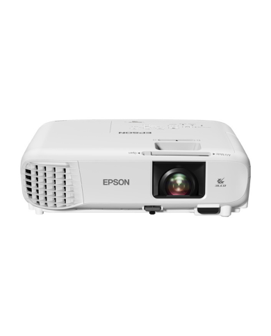 Proyector Epson PowerLite 118 V11HA03020 3.800 lúmenes 3LCD XGA con Dual HDMI