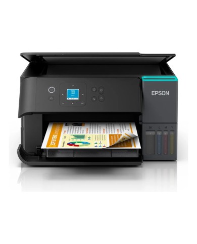 Impresora Multifuncional Epson EcoTank L4360, 15 ppm/negro, 8 ppm/color, Wi-Fi, USB 2.0, Dúplex