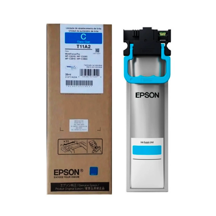 Bolsa de Tinta Cian T11A220-AL DURABrite Ultra Ink 39 mL