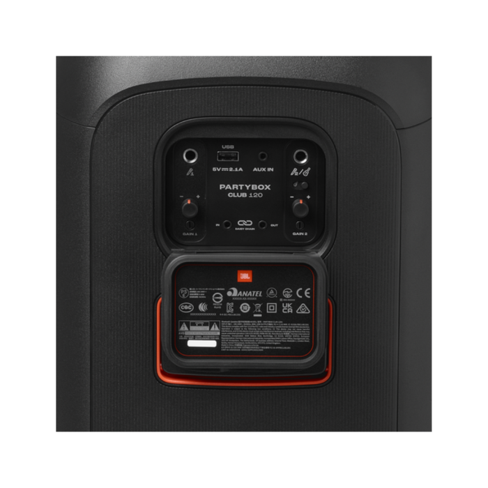 Parlante de Fiesta JBL PartyBox Club 120 160W RMS Bluetooth 5.3 IPX4