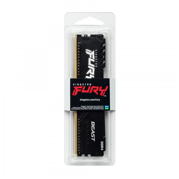 Memoria Ram Kingston Fury Beast DIMM 32GB DDR4 3200MHz CL16 (KF432C16BB/32)