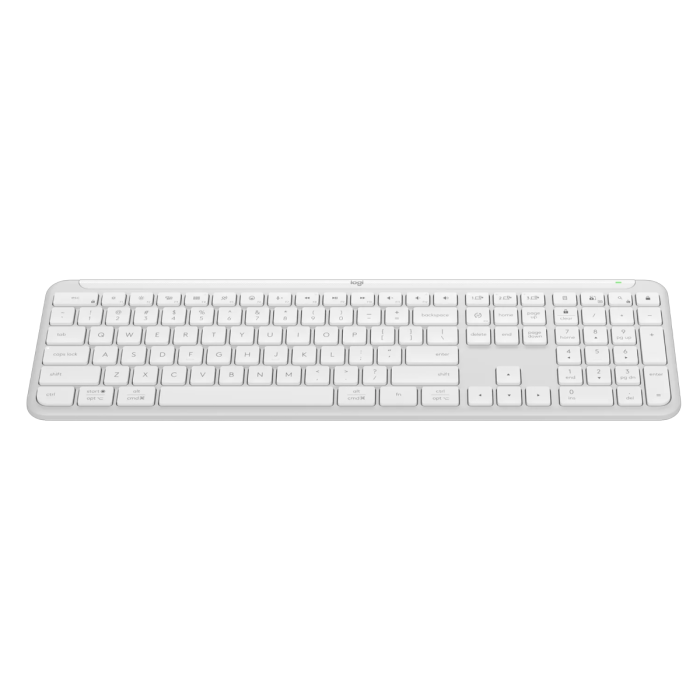 Teclado inalámbrico Logitech Signature Slim K950 Blanco Español