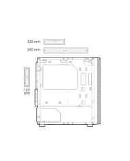 Gabinete Cougar Purity Mini Tower, Micro-ATX, Aluminio (385PC40.0003)