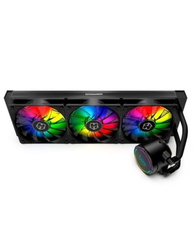 Refrigeración Líquida Nox Hummer H-360 ARGB, Iluminación ARGB (CAJA ABIERTA)
