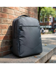 Mochila XTECH para Notebook, 15.6″, Modelo XTB- 221, Gris (CAJA ABIERTA)