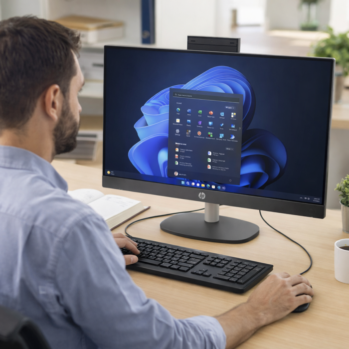 All in One HP ProOne 245 G10 23.8" Ryzen 5 7520U, 16GB Ram DDR5, 512SSD, Windows 11 Home