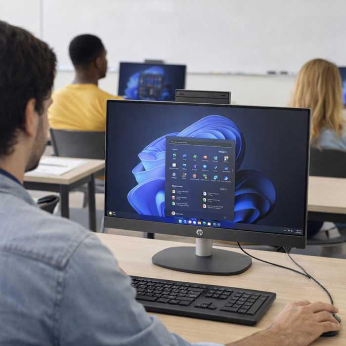 All in One HP ProOne 240 G10 i5-1334U 16GB Ram, 512GB SSD, Windows 11 Pro, Color Negro (AIOG1016GB512SSDW11P)