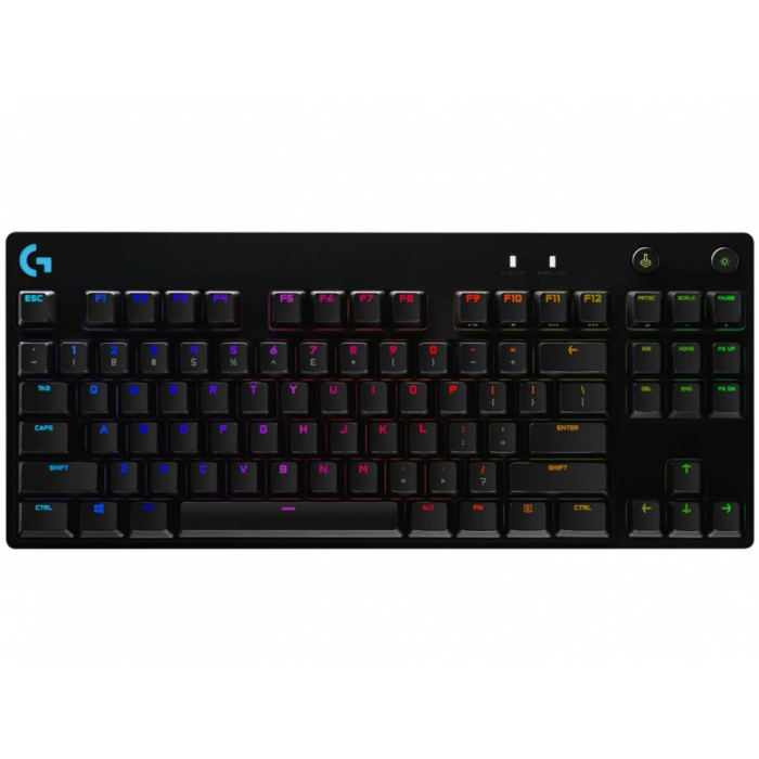 Teclado Mecánico Logitech G PRO TKL RGB Gaming Negro