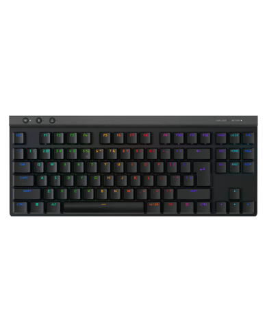 Teclado Mecánico Inalámbrico Logitech G515 TKL Perfil Bajo RGB Negro