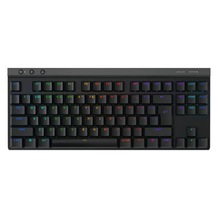 Teclado Mecánico Inalámbrico Logitech G515 TKL Perfil Bajo RGB Negro