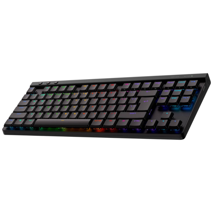 Teclado Mecánico Inalámbrico Logitech G515 TKL Perfil Bajo RGB Negro