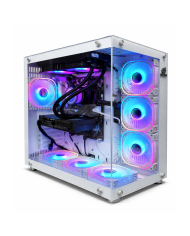 PC Snake Gamer White Mamba Ryzen 9 7900X, RTX 5060 Ti, 32GB RAM + 1TB SSD + 2TB HDD, WiFi, Windows 11Pro