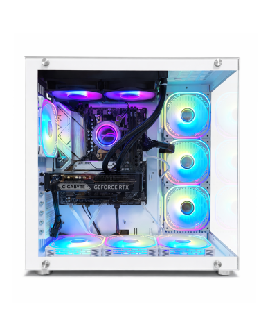 PC Snake Gamer White Mamba Ryzen 9 7900X, RTX 5060 Ti, 32GB RAM + 1TB SSD + 2TB HDD, WiFi, Windows 11Pro