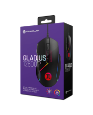 Mouse Gamer Primus Gladius 12800P PMO-103 RGB 12800 DPI