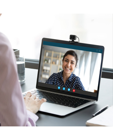 Webcam Klip Xtreme KWC-500 Full HD USB para Videollamadas