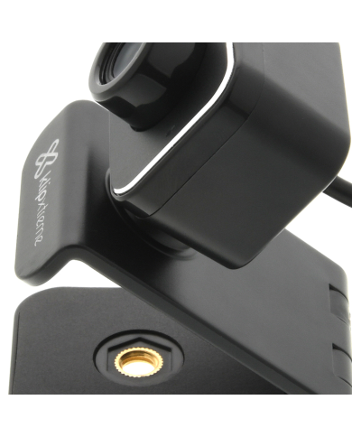 webcam full hd klip xtreme sobre monitor