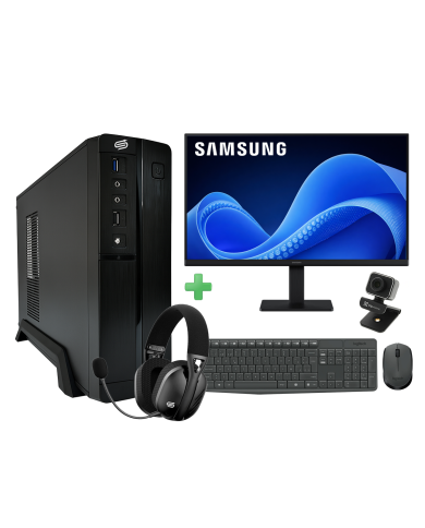 desktop snake pro v7 intel i3 con monitor samsung 22