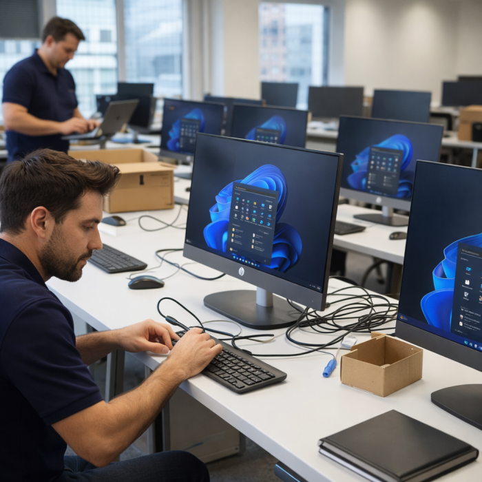 All in One HP ProOne 240 G10 i5-1334U 16GB Ram, 512GB SSD, FreeDOS, Color Negro (B88BKAT)