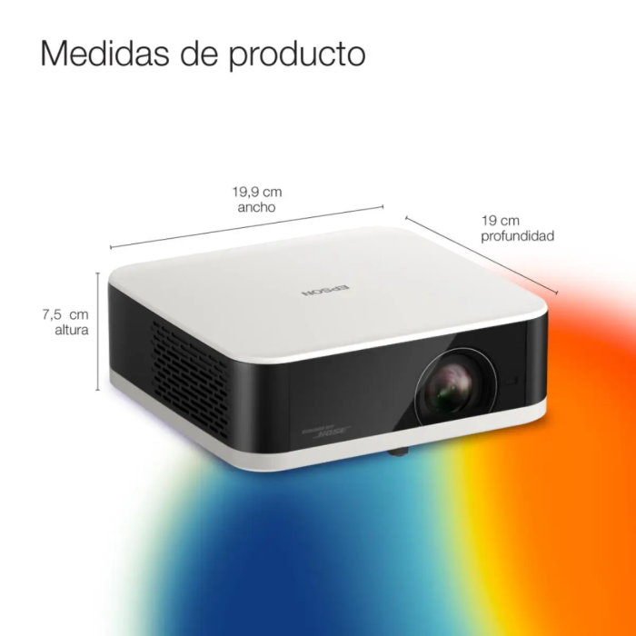 Proyector Epson Lifestudio Pop V11HB72021 700 lúmenes 3LCD Full HD Blanco