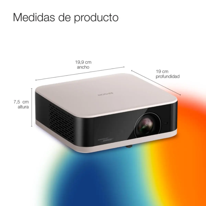 Proyector Epson Lifestudio Pop V11HB72321 700 lúmenes 3LCD Full HD Rosa