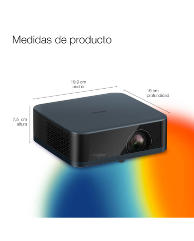Proyector Epson Lifestudio Pop Plus V11HB73421 700 lúmenes 3LCD 4K Pro-UHD Azul
