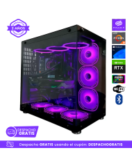 PC Snake Gamer Black Mamba Ryzen 9 7900X, RTX 5060 Ti, 32GB RAM + 1TB SSD + 2TB HDD, Wifi + Bluetooth, Windows 11Pro