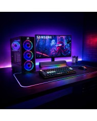 PC Snake Gamer Víbora V0 AMD Ryzen 3 3200G + Monitor Samsung 22” + Setup Completo