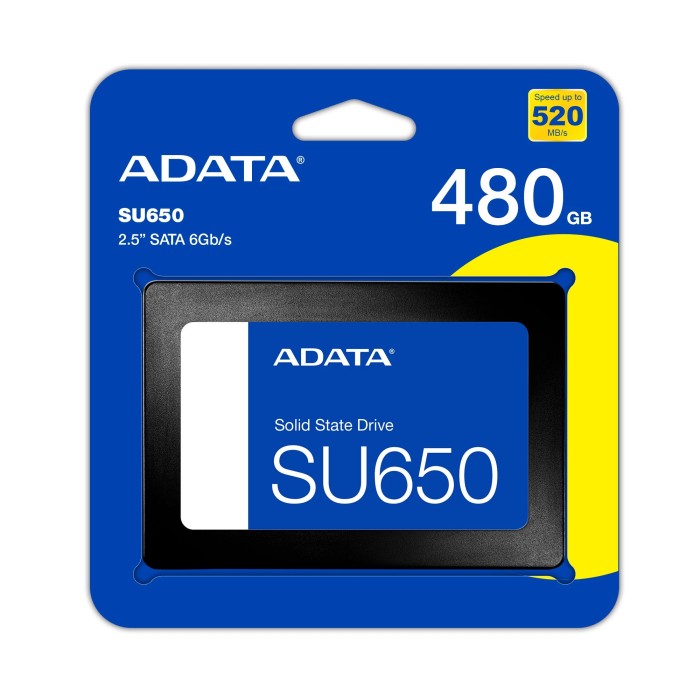 SSD Interno ADATA Ultimate SU650 480GB 2.5" SATA III 3D NAND