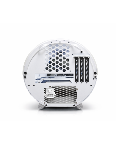 Gabinete Gamer Boa White Mid-Tower, Incluye Fuente de Poder 600W