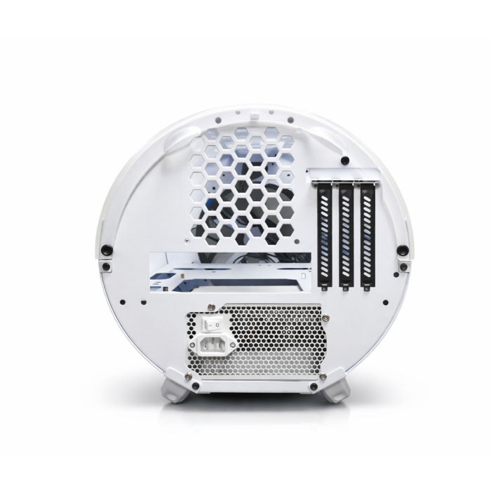 Gabinete Gamer Boa White Mid-Tower, Incluye Fuente de Poder 600W