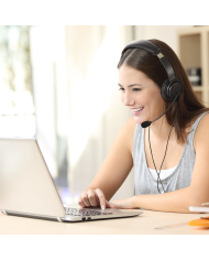 Audífonos Kensington HiFi USB-C con Micrófono para Oficina y Teletrabajo