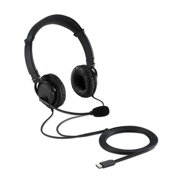 Audífonos Kensington HiFi USB-C con Micrófono para Oficina y Teletrabajo