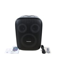 Parlante Karaoke Tronsmart Halo 200 120W Bluetooth incluye 2 Micrófonos