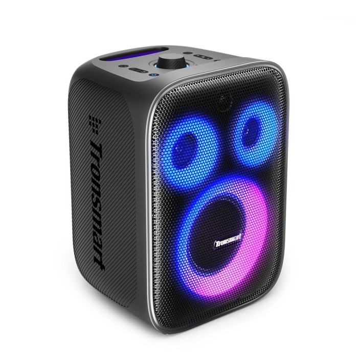Parlante Karaoke Tronsmart Halo 200 120W Bluetooth incluye 2 Micrófonos