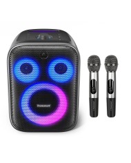 Parlante Karaoke Tronsmart Halo 200 120W Bluetooth incluye 2 Micrófonos