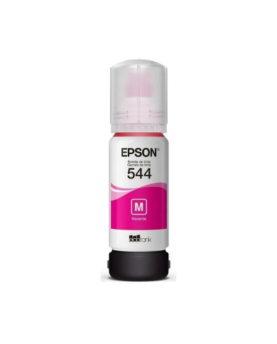 Tinta Epson T544 Magenta Original 65 ml| EcoTank Alto Rendimiento