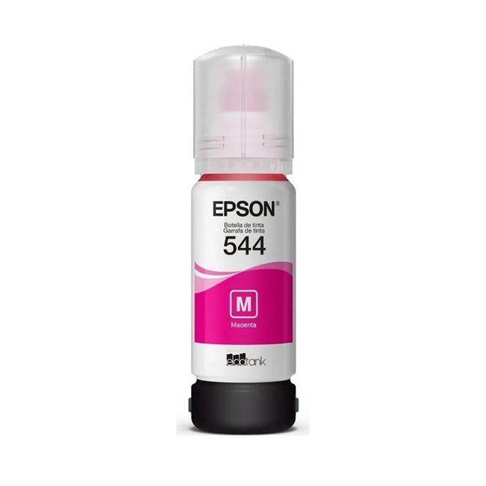 Tinta Epson T544 Magenta Original 65 ml| EcoTank Alto Rendimiento