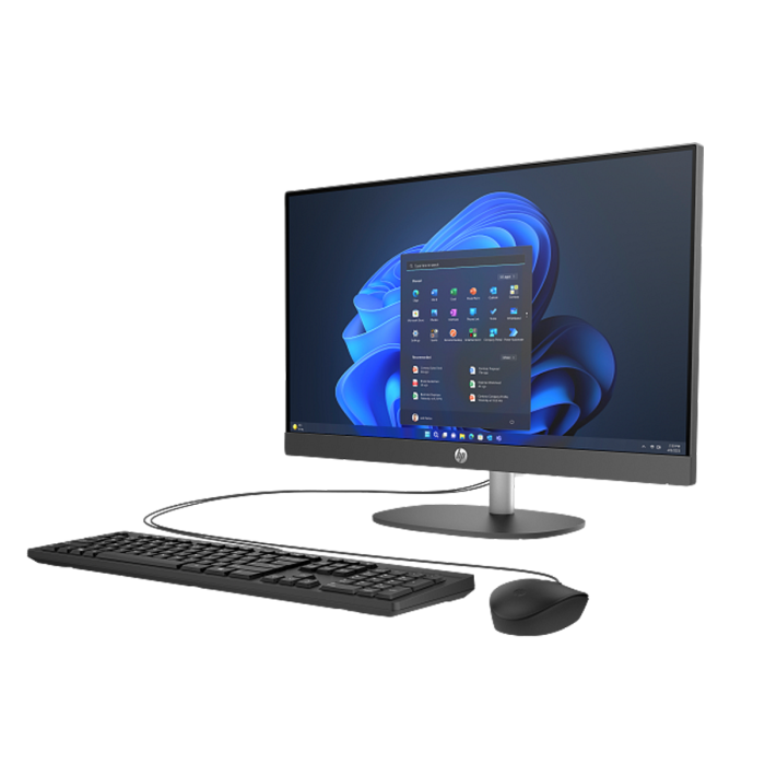 All in One HP ProOne 240 G10 23.8" Ultra 5 125U 16GB DDR5 Ram, 512GB SSD, FreeDOS, Color Negro (CQ1V5LT)