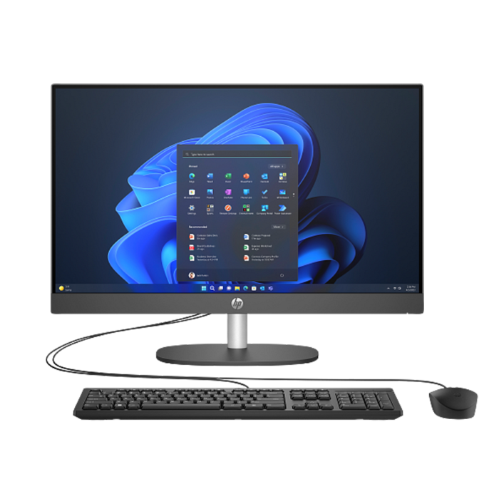 All in One HP ProOne 240 G10 23.8" Ultra 5 125U 16GB DDR5 Ram, 512GB SSD, Windows 11 Pro, Color Negro (AU5125U16GB512)