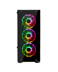 Pc Snake Gamer Vibora Black V12 AMD Ryzen 5 5500, GT 1030, 8GB RAM + 256GB SSD, Windows 11 Pro