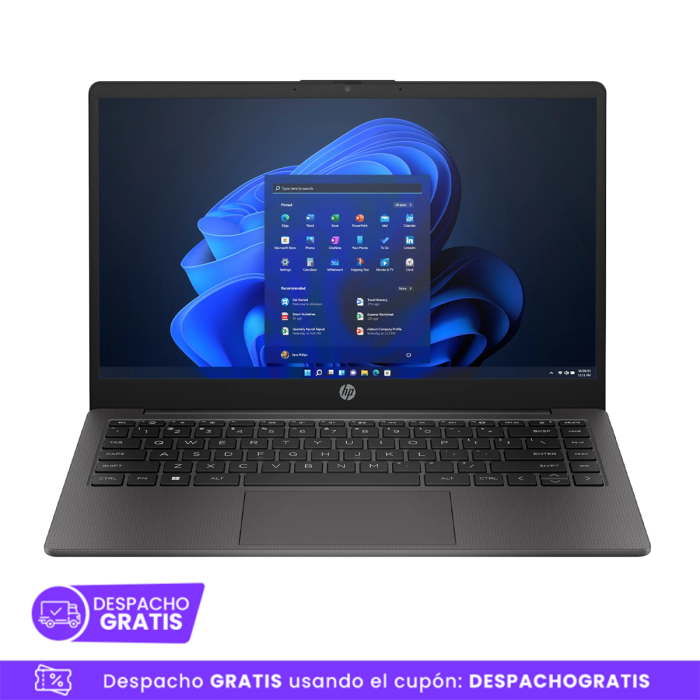Notebook HP 245 G10 14" Ryzen 3 733U 16GB Ram, 512GB SSD, Windows 11 Pro (R3G1016GB512SSD)