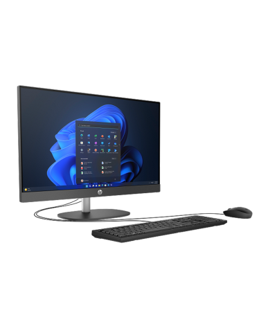 All in One HP ProOne 240 G10 23.8" Ultra 5 125U 16GB DDR5 Ram, 1TB SSD, Windows 11 Pro, Color Negro (AU5125U16GB1T)