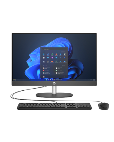 All in One HP ProOne 240 G10 23.8" Ultra 5 125U 16GB DDR5 Ram, 1TB SSD, Windows 11 Pro, Color Negro (AU5125U16GB1T)