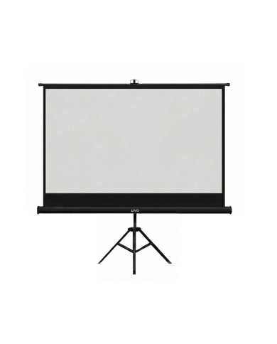 Telón Mural de Proyector Portátil, 100 pulgadas, 200 x 150 cm, Levo